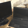 لاب توب aser وشاشة LG 19